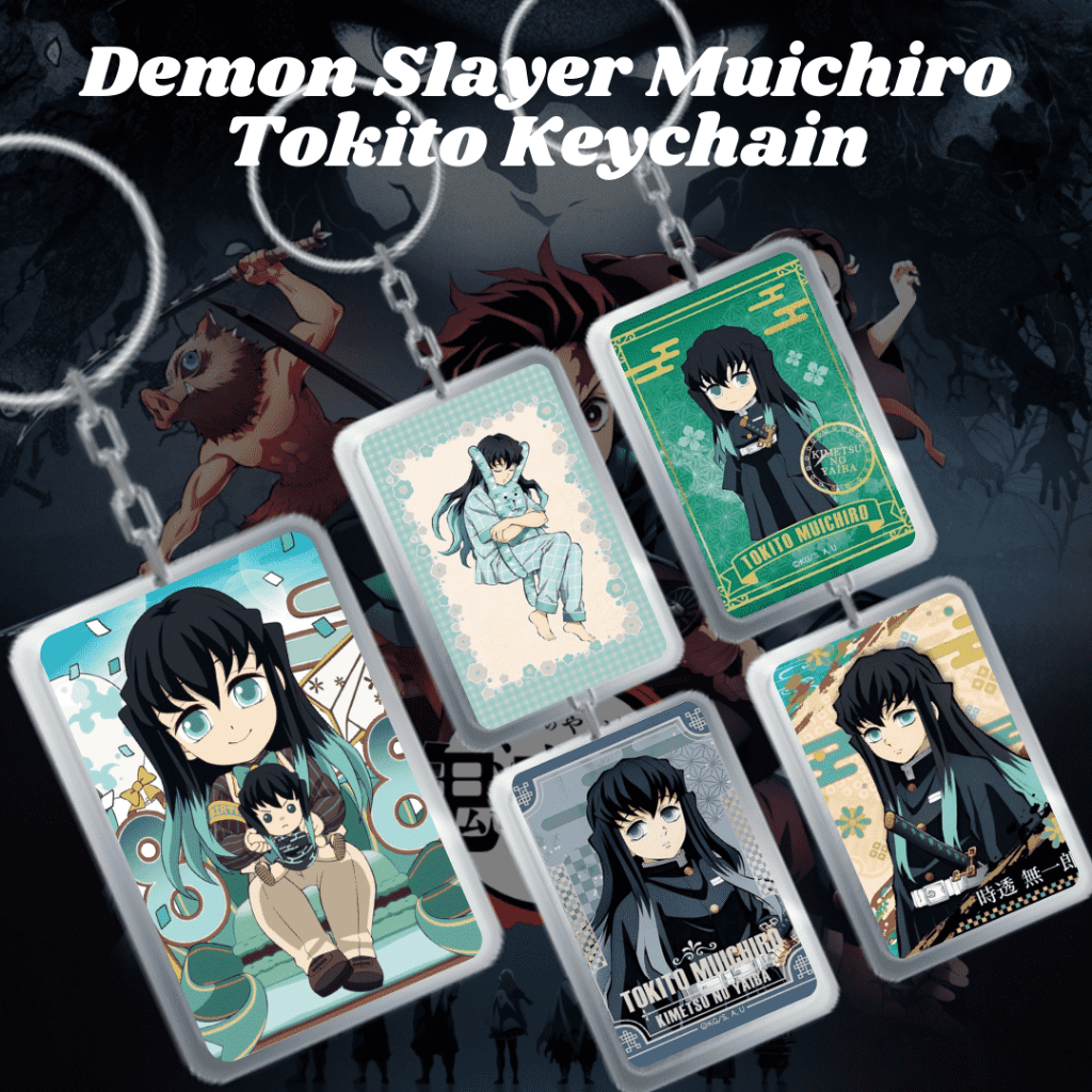 Gantungan Kunci / Keychain Aklirik Anime - Demon Slayer Muichiro Tokito