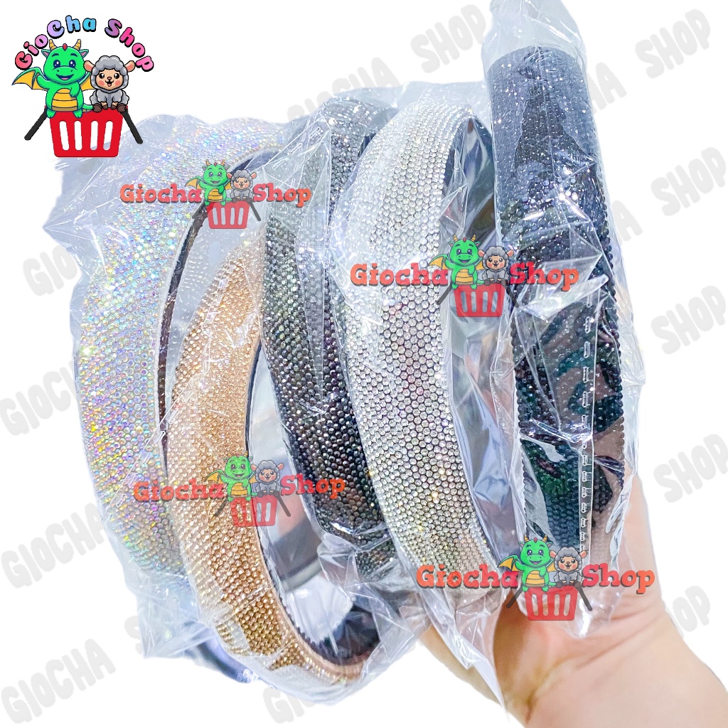 BANDO BANDANA KOREA IMPORT KRISTAL PERMATA KILAU - BANDO BLINK-BLINK