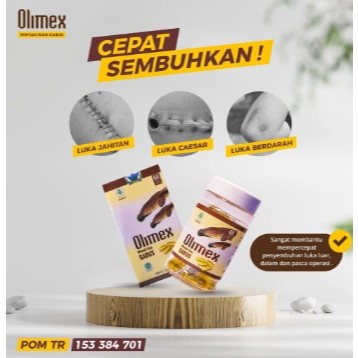 Olimex Minyak Ikan Gabus Original Kapsul Ikan Gabus pil ekstrak albumin ikan gabus kapsul kutuk