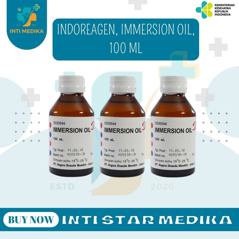 INDOREAGEN, IMMERSION OIL, 100 ML