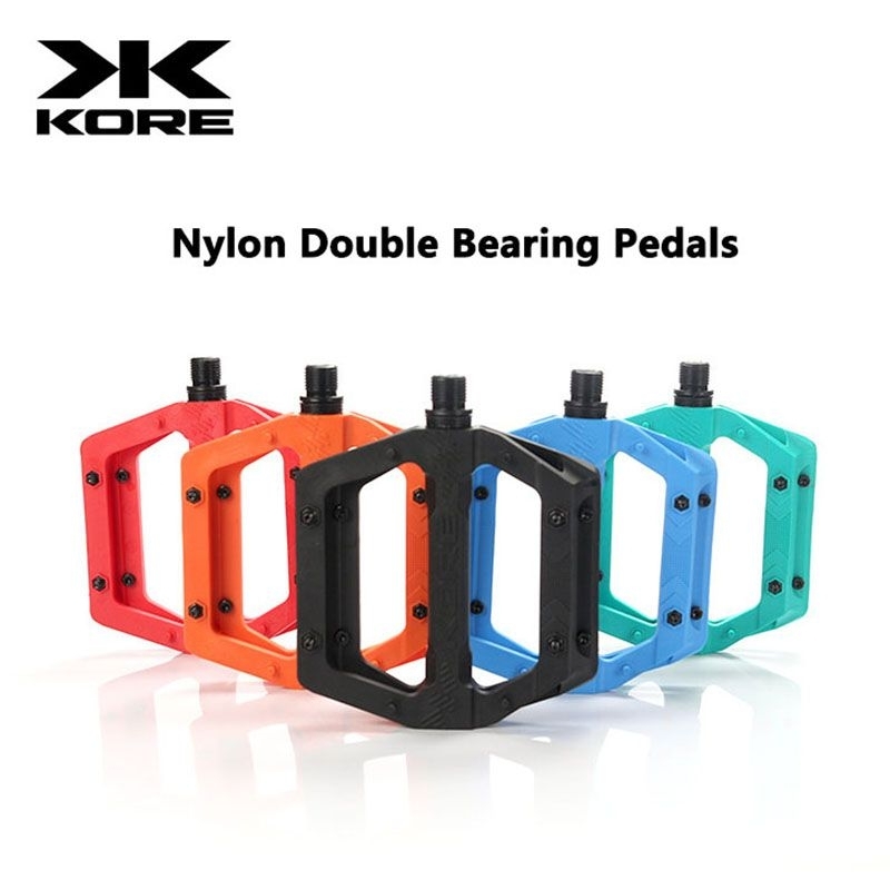 Pedal Flat MTB Kore Sudah Bearing Kondisi Baru