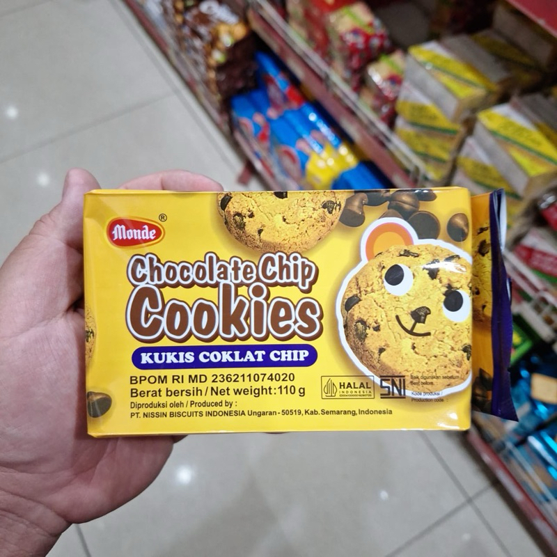 

MONDE CHOCOLATE CHIP COOKIES 110gram