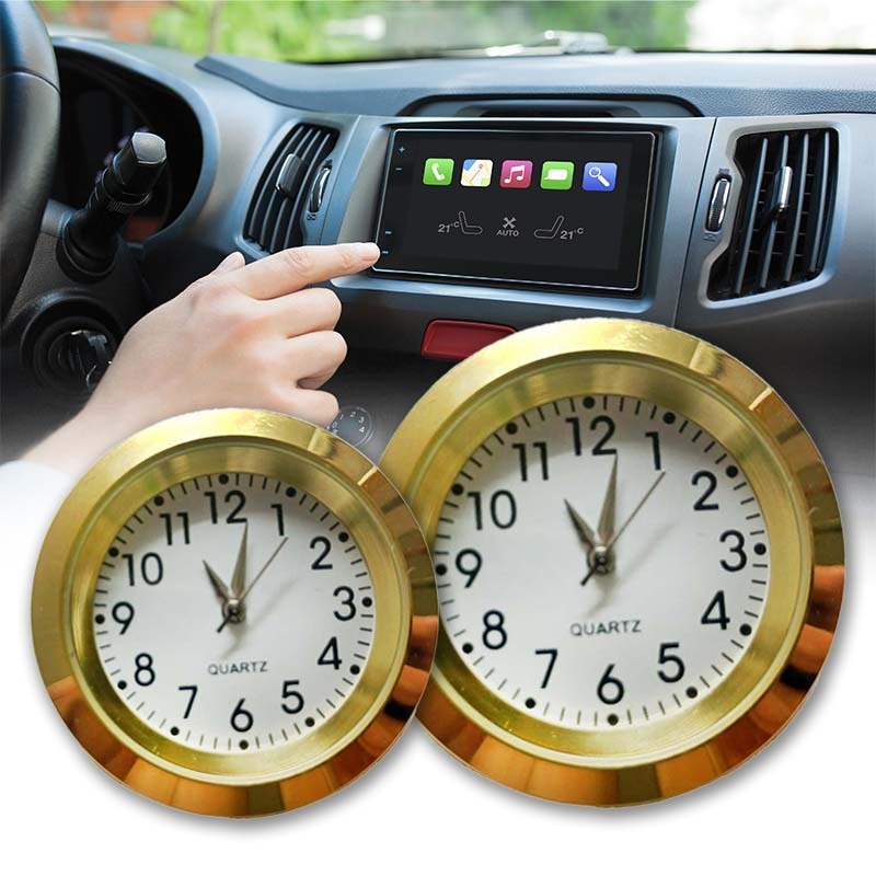 OneKlik - Plakat Jam Custom Jam Kenang Kenangan Plakat Jam Dinding Luminous Jam Mobil