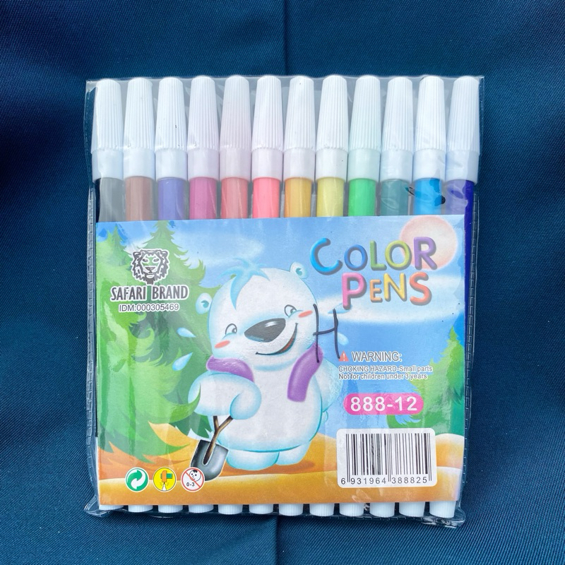 

Spidol warna Color Pens 888-12