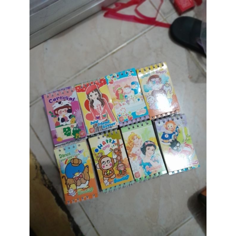 

Memo Pir Kecil-5 pcs Buku memo