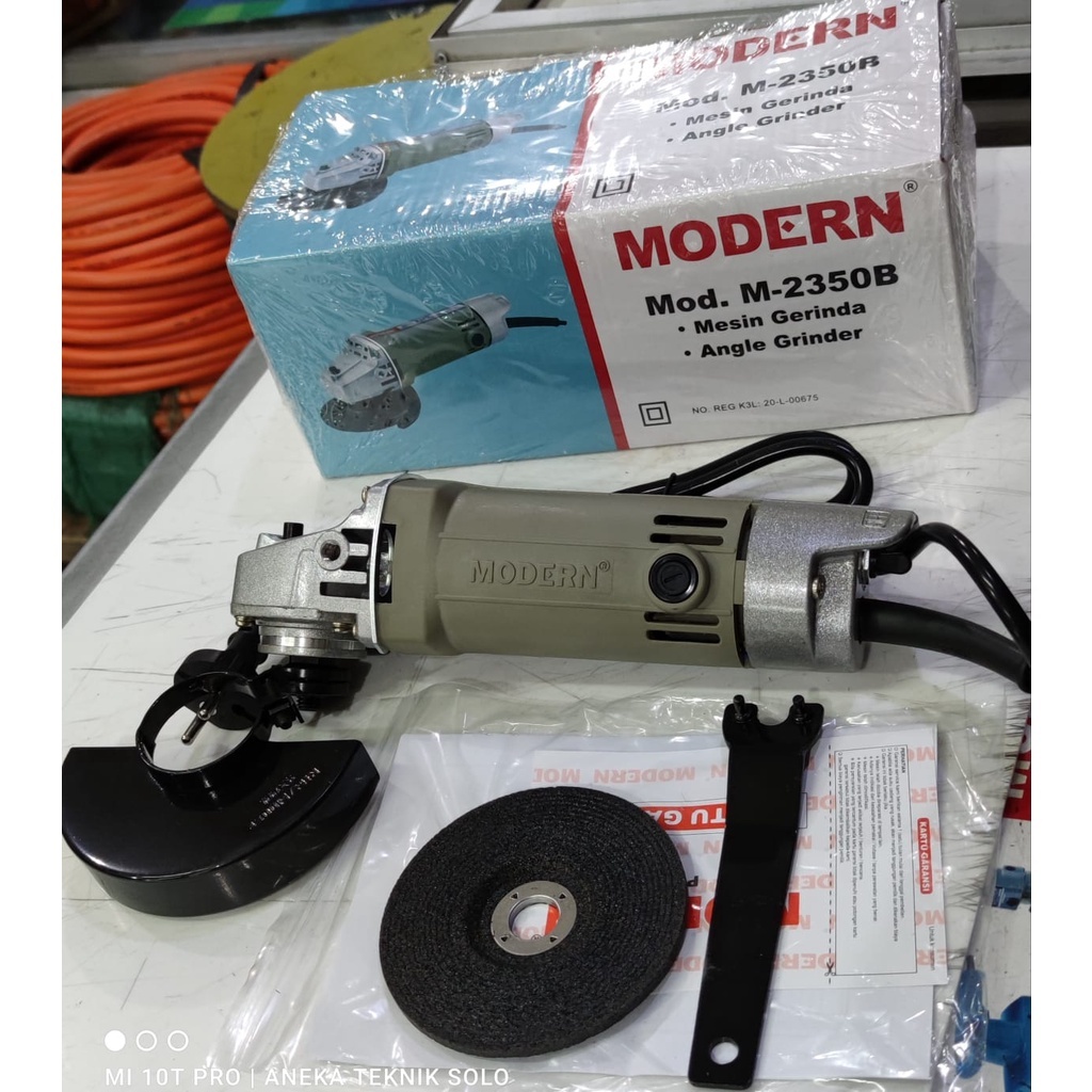 Gerinda Modern M2350B Silver Grinder 4" M2350B Modern M-2350B