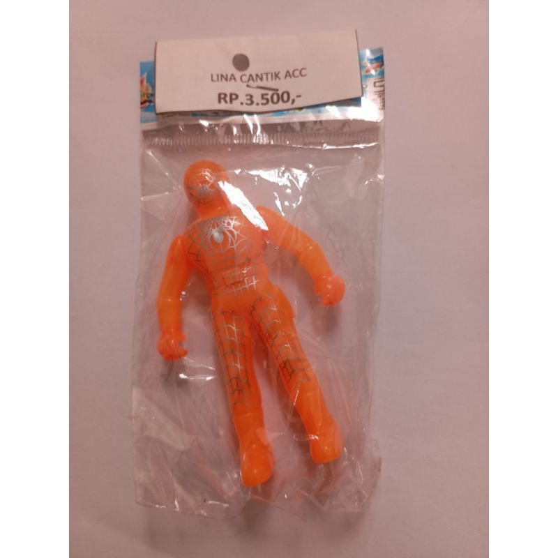 mainan robot spiderman