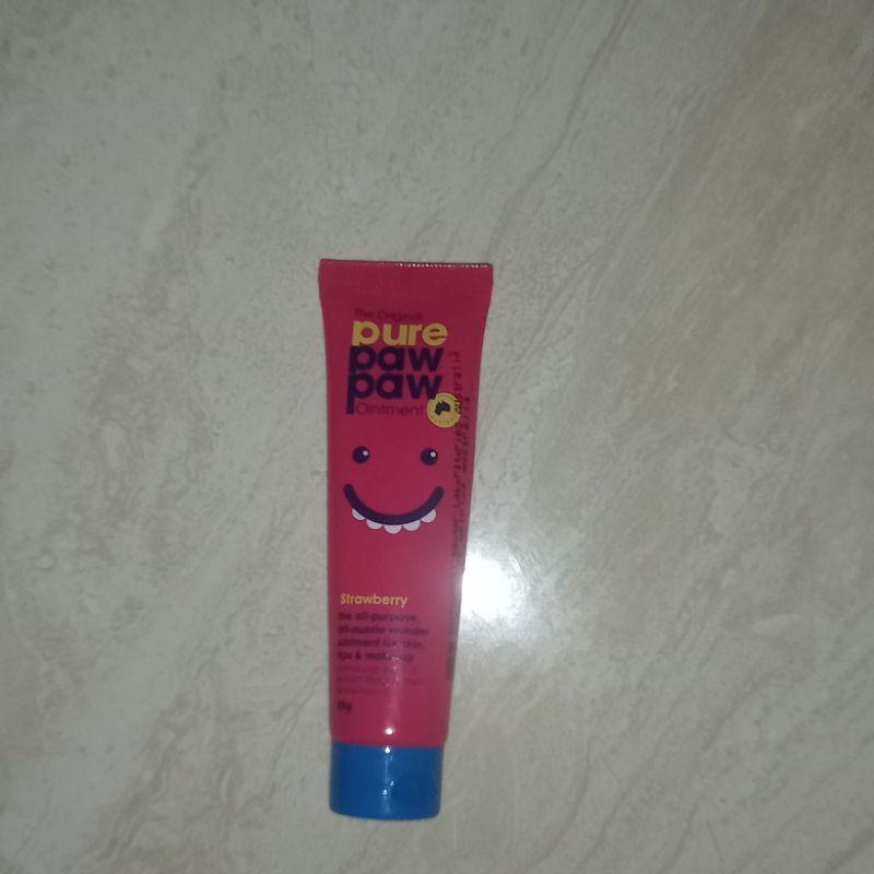 preloved pure pawpaw ointment strawberry