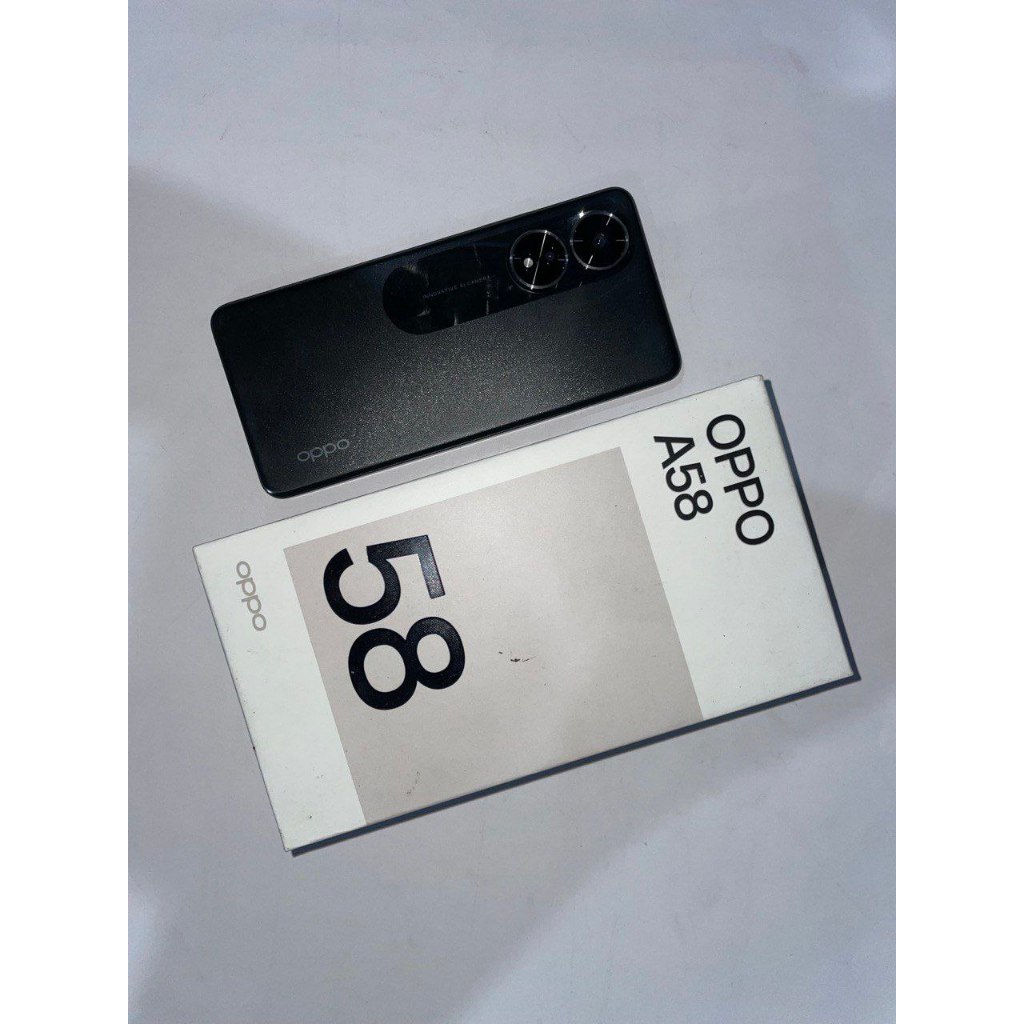 OPPO A58 NFC 8/128GB SECOND FULLSET LIKE NEW GARANSI ON