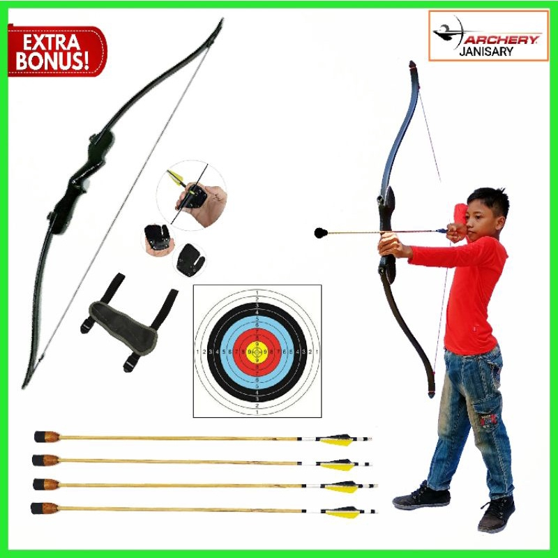 Alat Olahraga Archery Tag Paket Lengkap