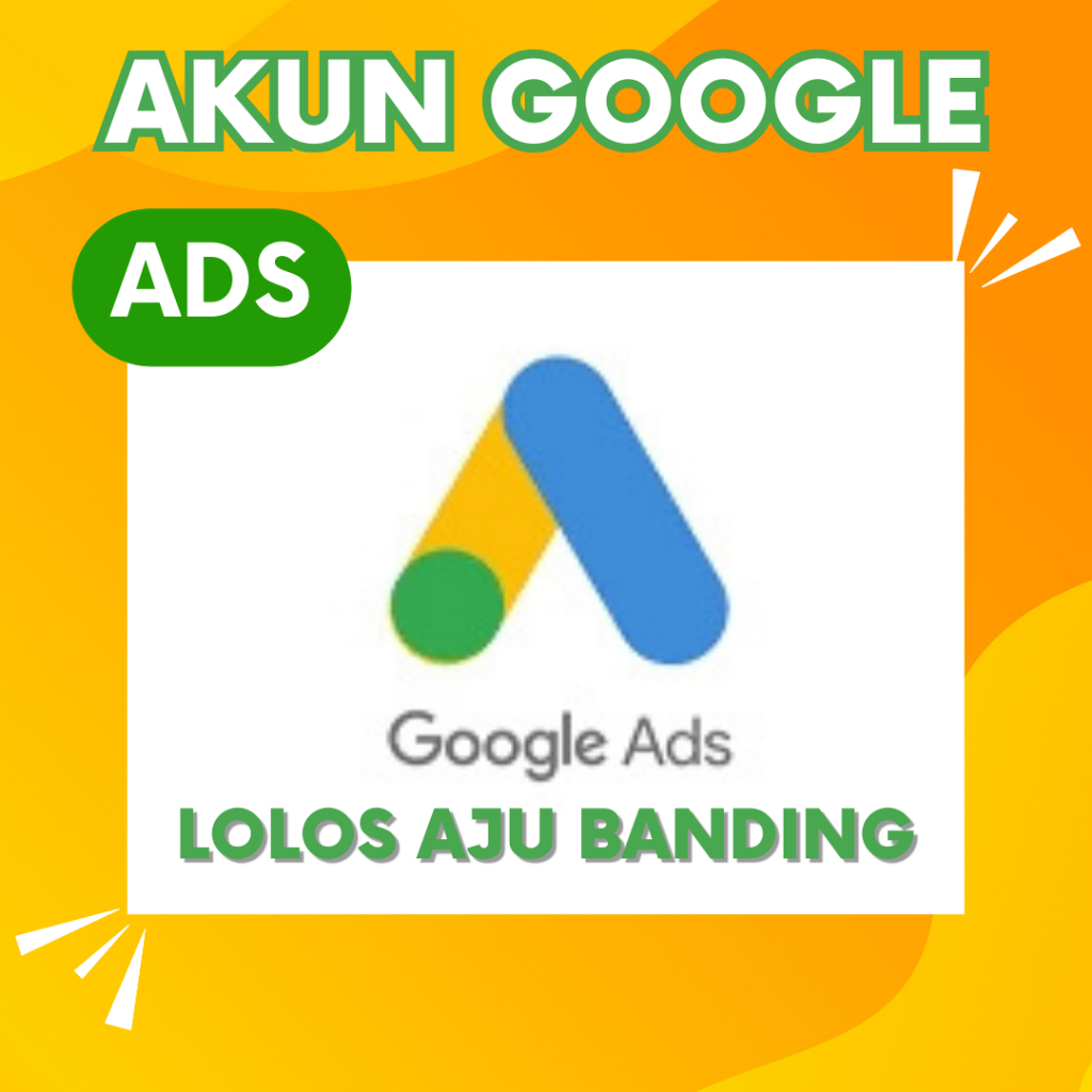 Akun Google adwords Ads Lolos Banding termurah /Akun Google Ads Adwords Aktif Siap Pakai Tidak garan