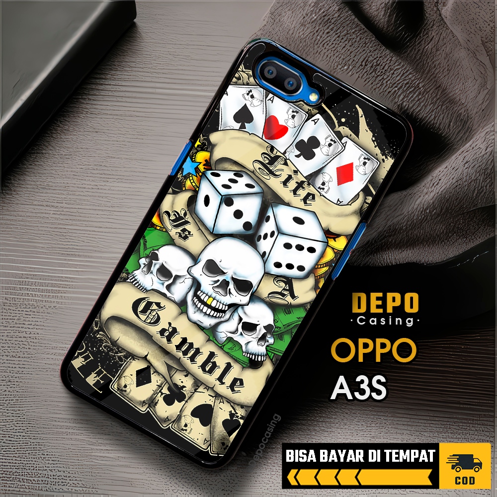 Case Oppo A3S Casing Oppo A3S Casing Depo Casing [GMBLR] Case Glossy Case Aesthetic Custom Case Anim