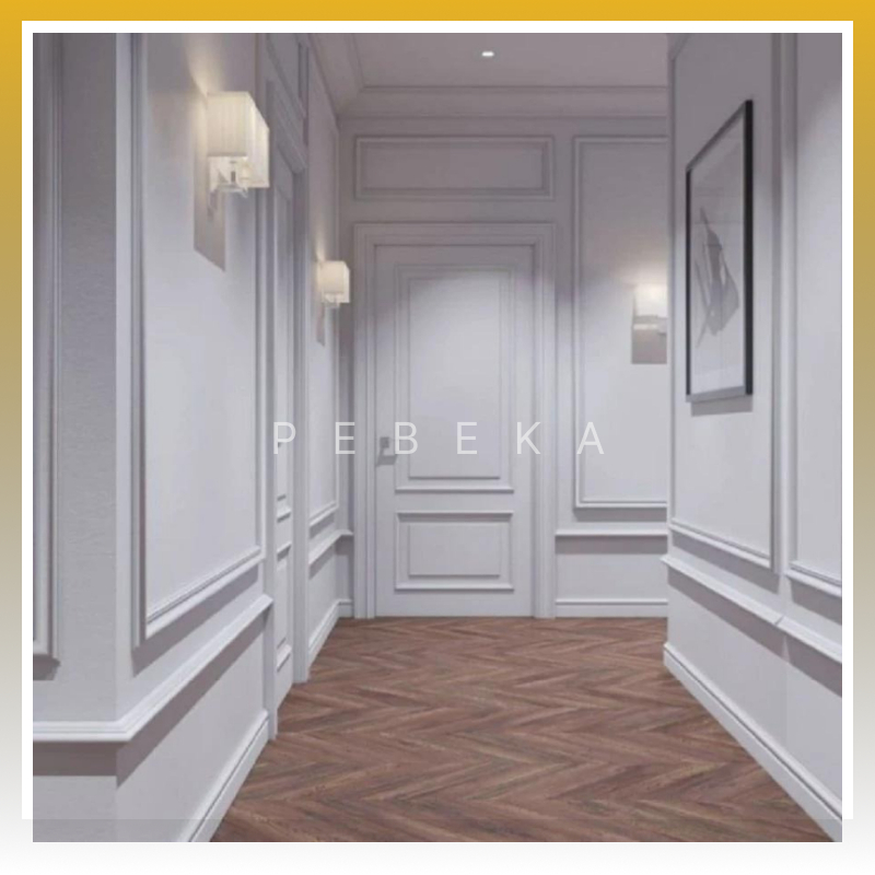 List Wall Moulding PVC List profil Dinding