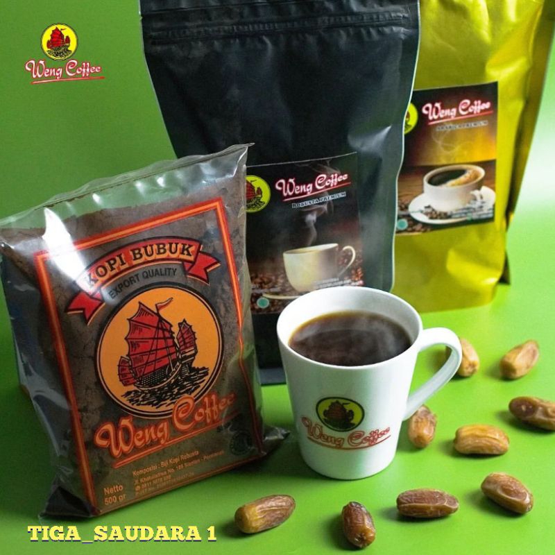 

KOPI WENG GARADE PREMIUM 1KG CITA RASA KHAS PONTIANAK