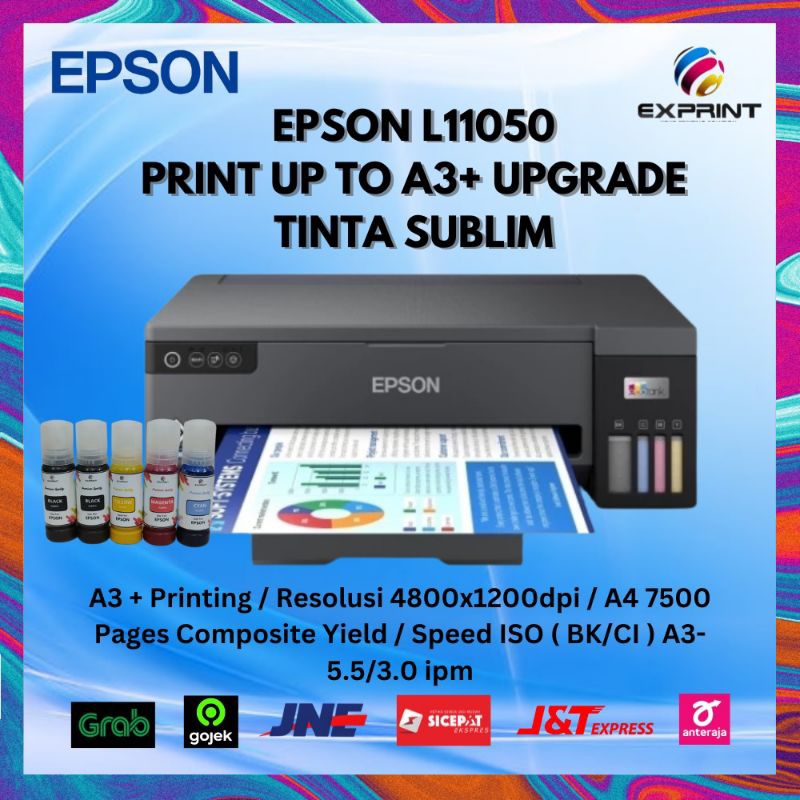 Printer Epson L11050 A3+ Upgrade Tinta Sublim