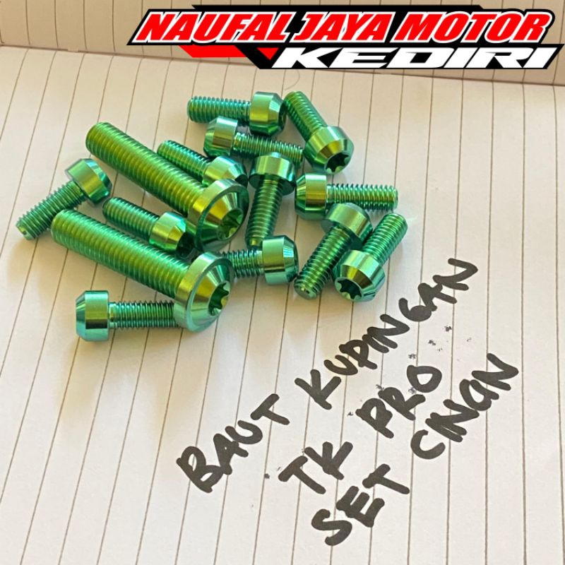 BAUT TITANIUM KUPING LAMPU TK PRO RX KING RXK RXKING