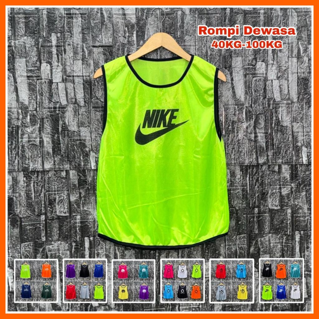 Rompi Dewasa - Rompi Sepakbola Rompi Futsal Rompi Olahraga Pria Wanita Rompi Latihan Model Terbaru R