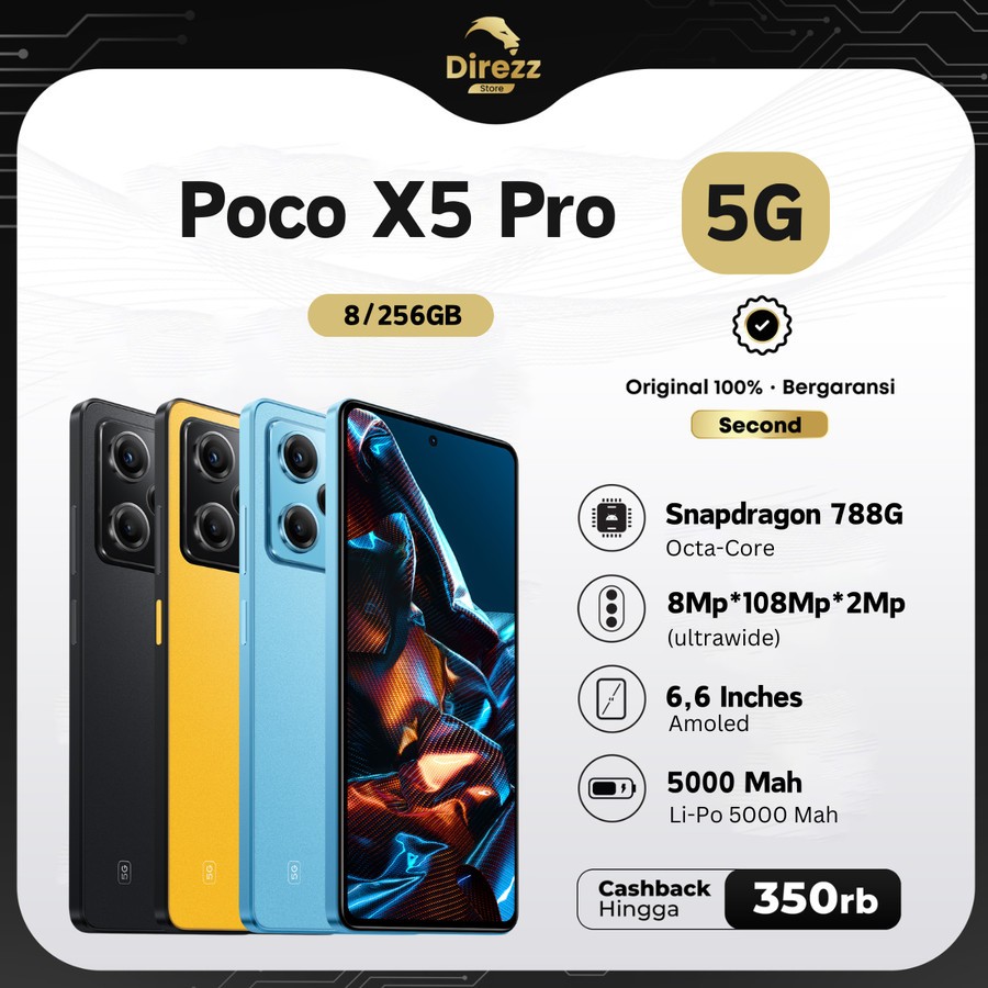 xiaomi poco x5 pro 8/256 Second