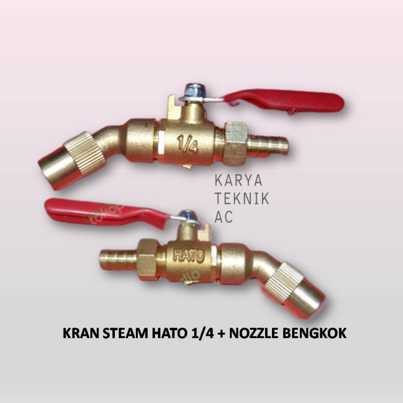 Terbaru KRAN STEAM HATO 14  NOZZLE BENGKOK
