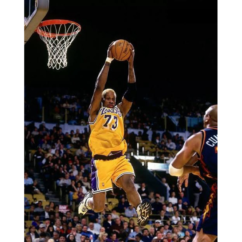 Jersey Basket NBA Retro Adidas Lakers “Rodman” 73 size L