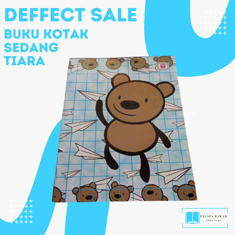 

DEFFECT SALE BUKU KOTAK SEDANG MERK TIARA