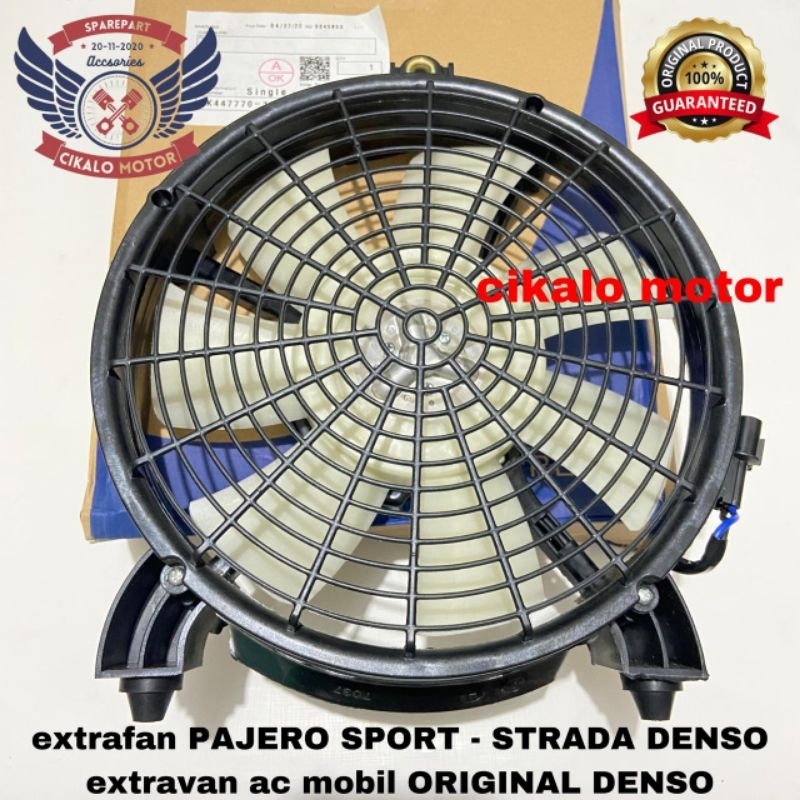 EXTRAFAN PAJERO SPORT - STRADA DENSO EKSTRAPAN EXTRAVAN EXTRA FAN AC MOBIL ORIGINAL DENSO