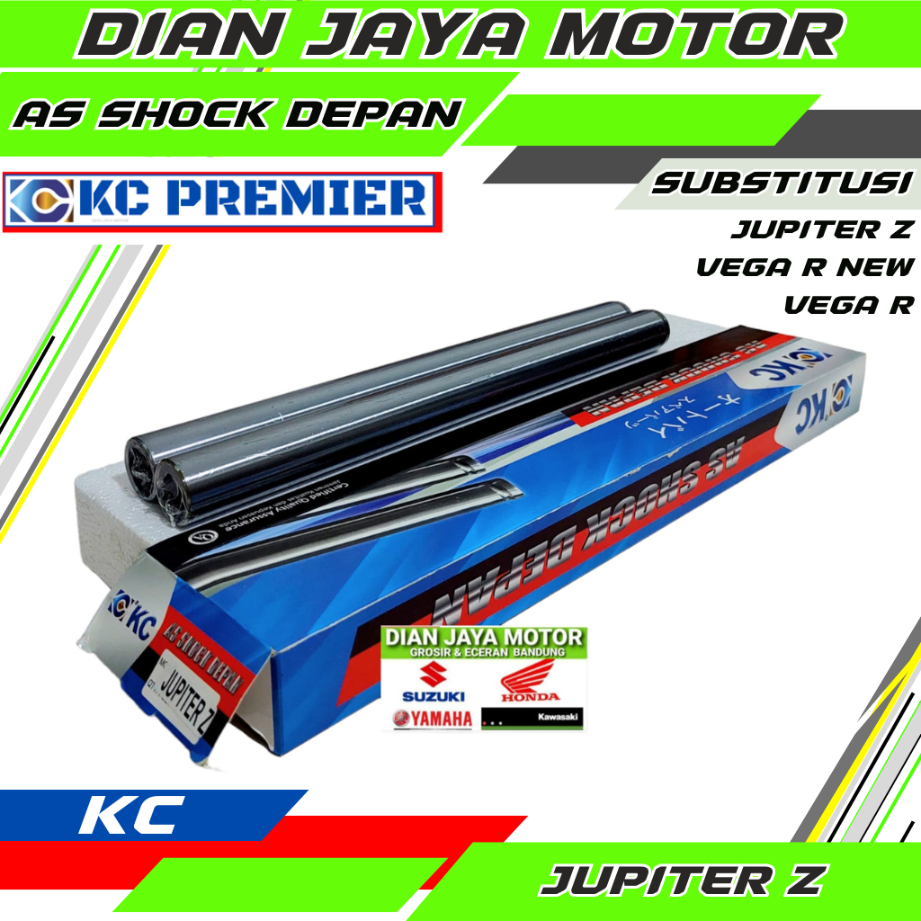 As Sok Depan Motor Bebek Yamaha Jupiter Z Vega R Vega R New KC Premier DJM Dian Jaya Motor