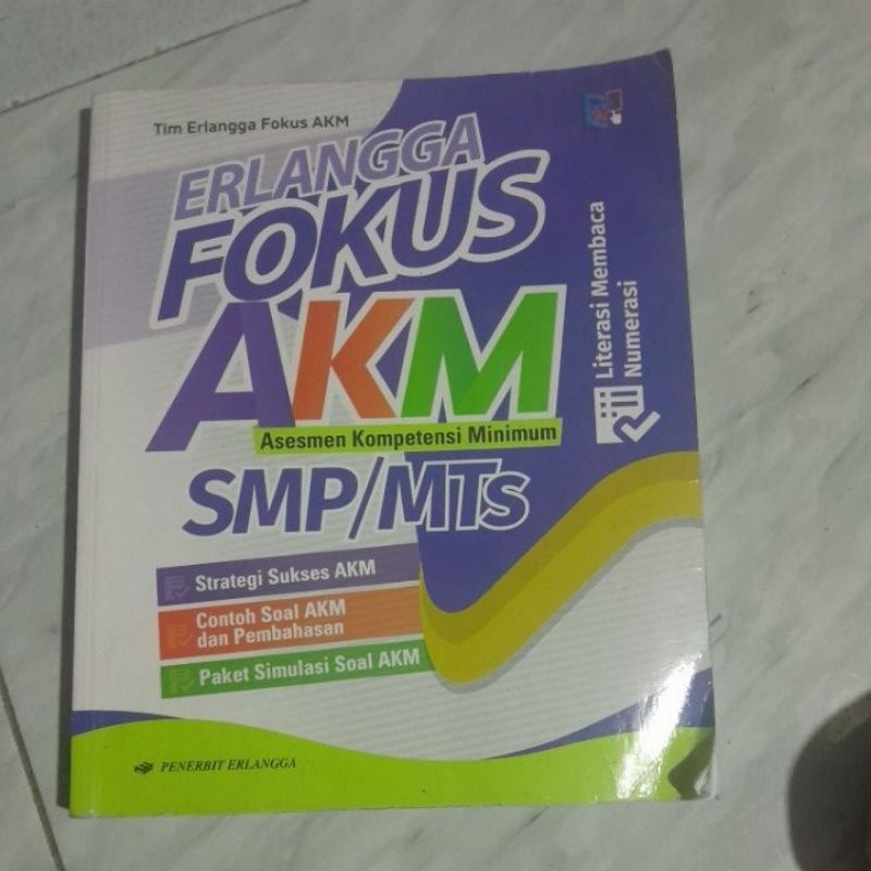 ERLANGGA FOKUS AKM SMP/MTS