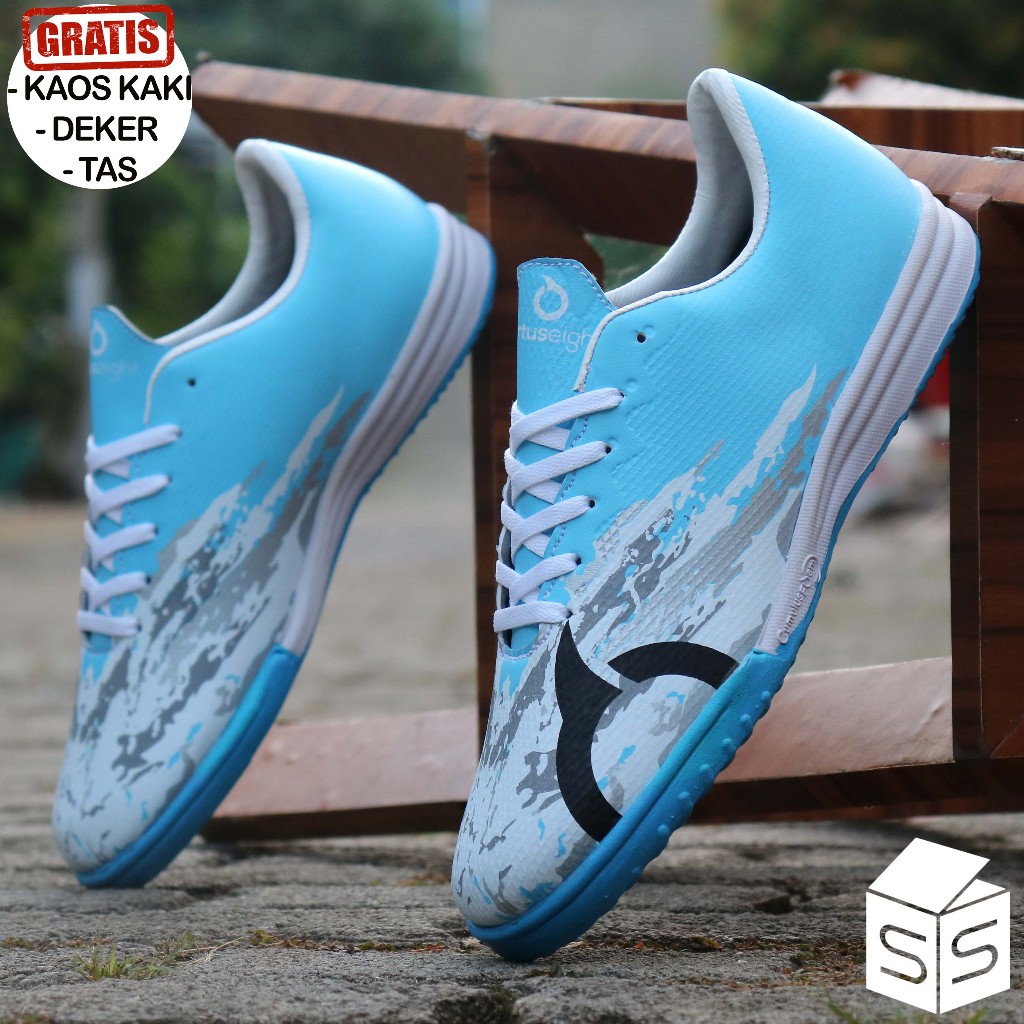 Sepatu Futsal Ortus Chimera Olahraga Pria - Tosca White