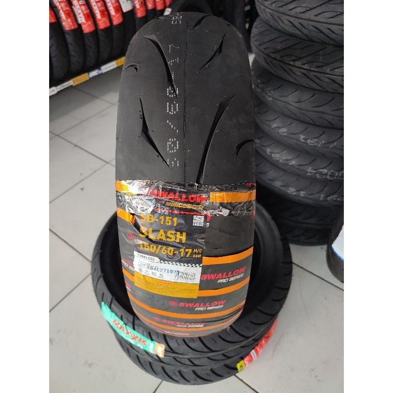 Ban Motor Tubless Swallow Slash 150/60-17 Softcompound