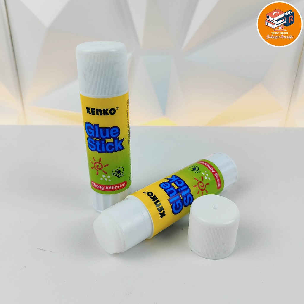 

Glue Stick Kenko 25G Satuan Lem Kertas Batangan Strong Adhesive