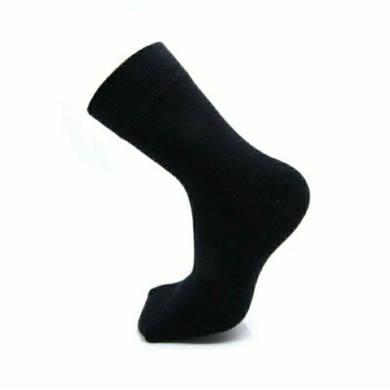 kaos kaki panjang hitam dewasa cowok polos