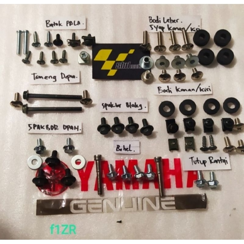 original Baut lengkap full set body Yamaha f1zr / force 1