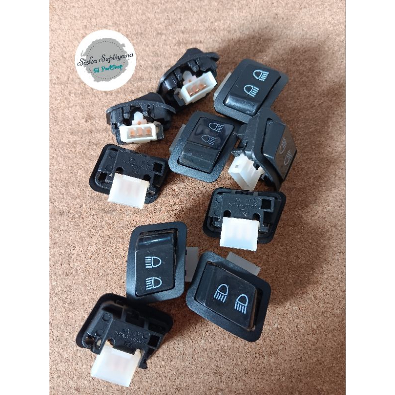Tombol Dim Saklar Lampu Jauh Dekat Revo Lama Old Beat Scoopy Fi Revo Abs Vario 125 Cbs Fi Original T