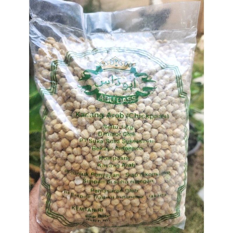 

Kacang Arab Chickpea Roasted 1KG