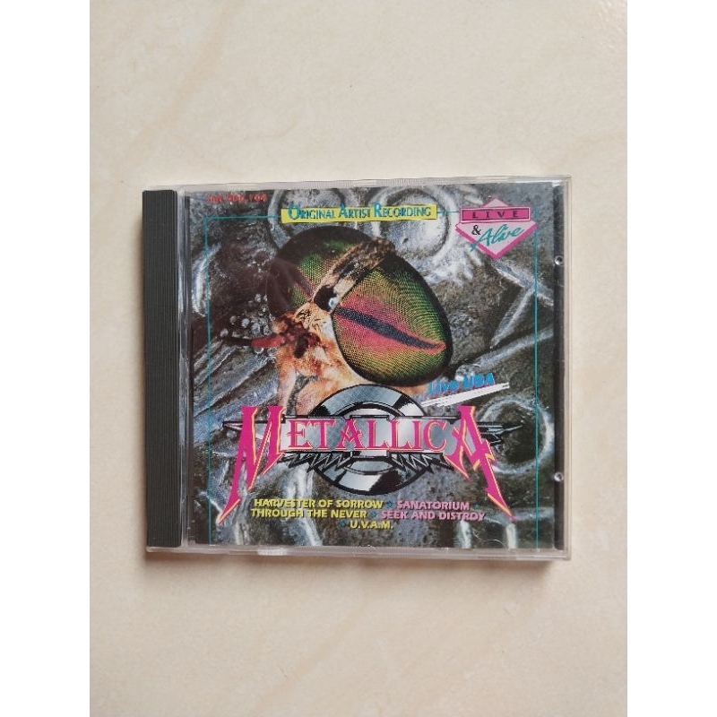 CD METALLICA LIVE USA ( IMPORT )