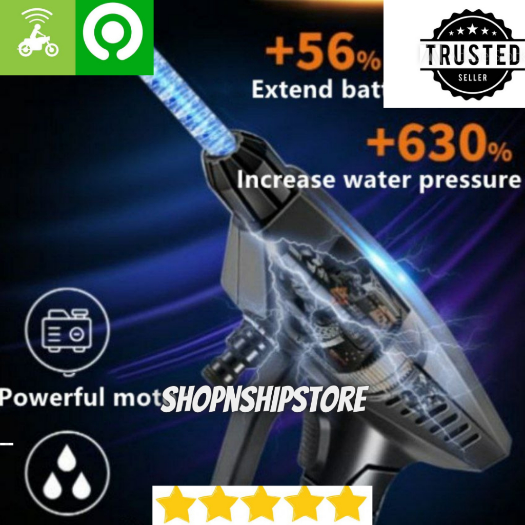 Pistol Air Bertekanan Tinggi Nirkabel Impor