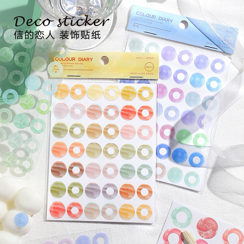 

[B720] Stiker Dekorasi Kekasih Huruf Seri Buku Harian Warna Dekorasi Harian Gadis Lucu Transparan Gaya Ins 6 Gaya