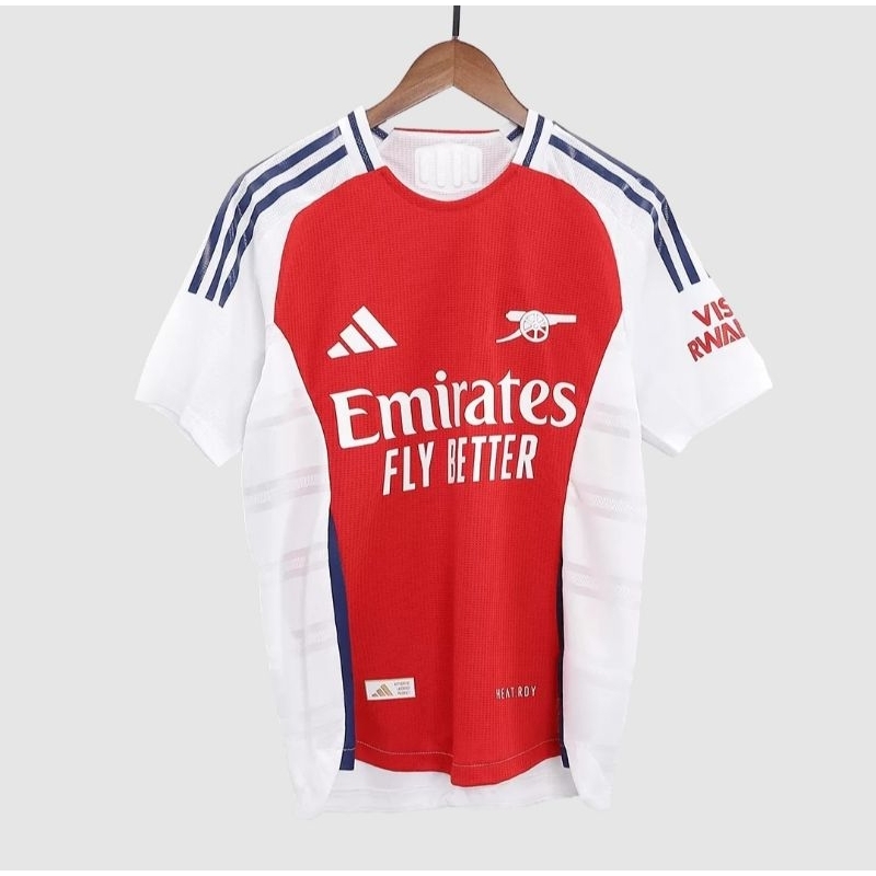 jersey bola pi arsenal home player issue
