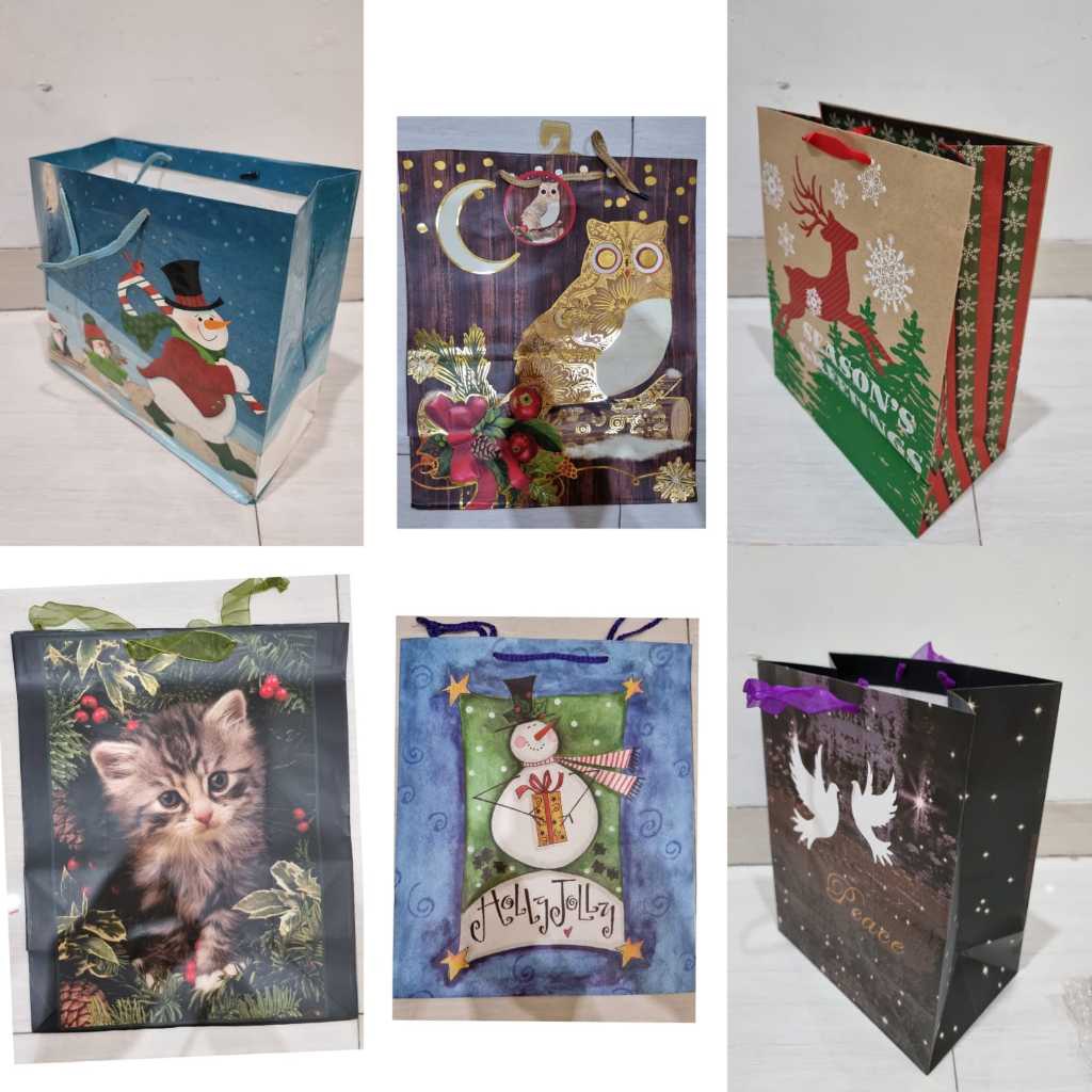

PROMO BESAR Paperbag Natal Aksesoris Natal Christmas Decoration