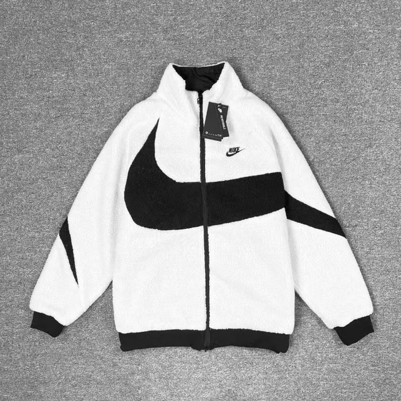 Jacket NIKE Big Swoosh Reversible Fleece Import High Quality (BOA)