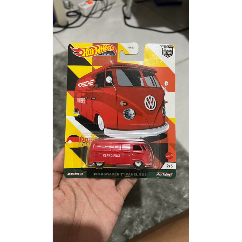 Hotwheels vw t1 panel bus pop culture