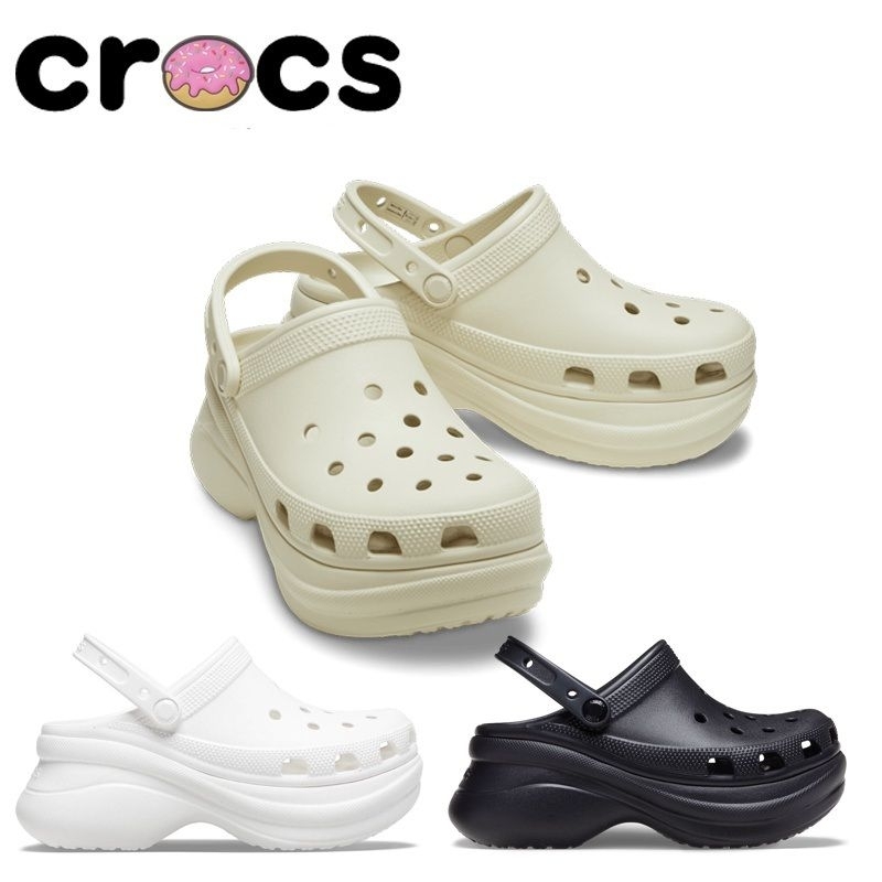 Sandal Crocs Classic Bae Clog Platform / Sepatu Sandal Wanita Crocs Wedges / Sandal Crocs Wanita / C