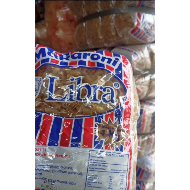 

MAKRONI LIBRA mentah 1kg/maklor/seblak