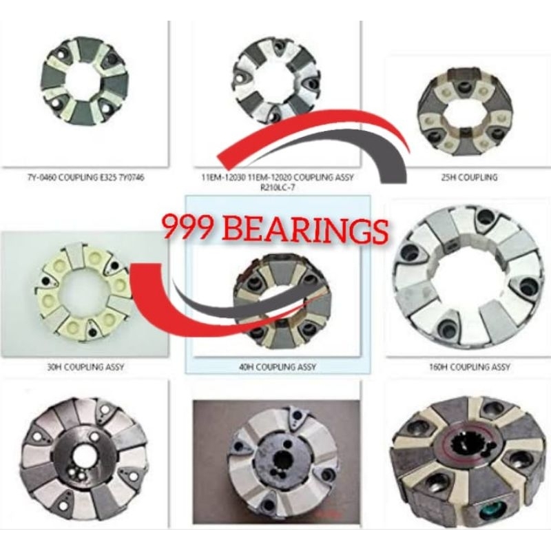 COUPLING KOPLING RUBBER 35H / 35 H PET