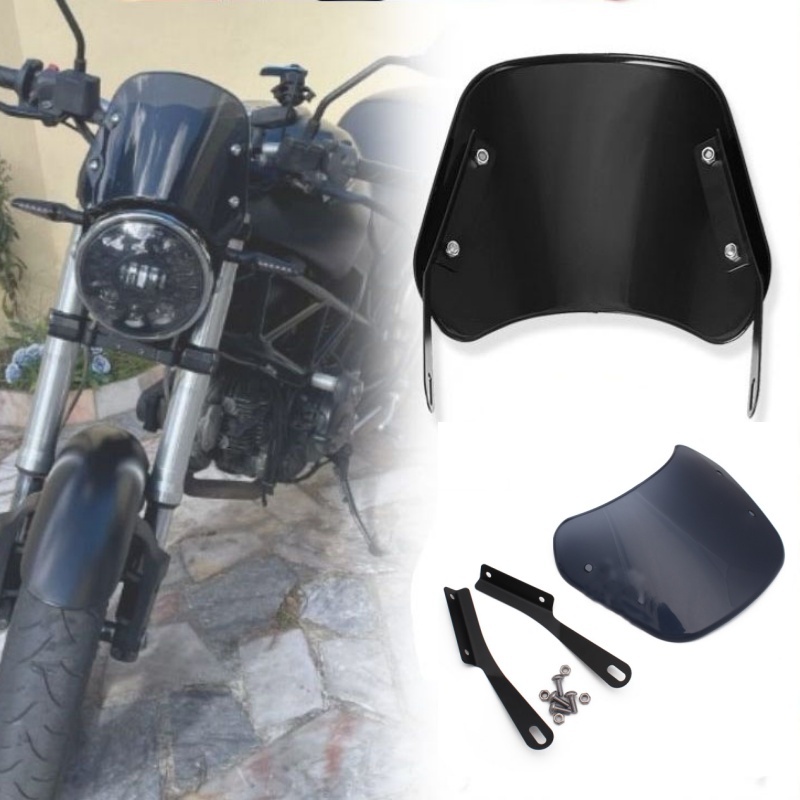 Winshield Universal Visor Mount Bracket Untuk Modifikasi Sepeda Motor
