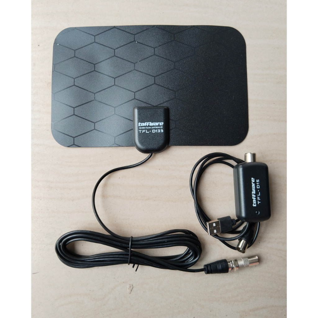 Antena TV Digital Indoor  + Booster Taffware
