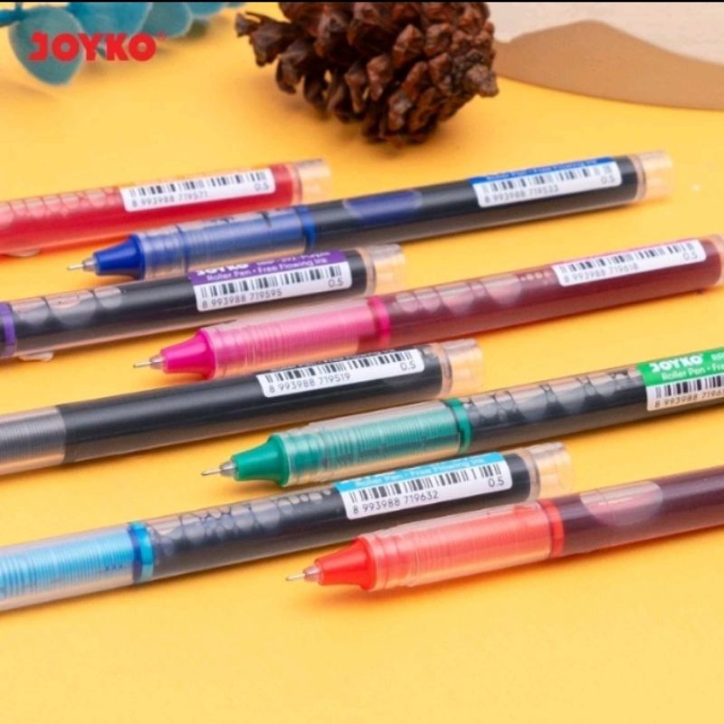 

ROLLER PEN GELL JOYKO RRP - 392 / PENGELL WARNA WARNI JOYKO 0.5 mm