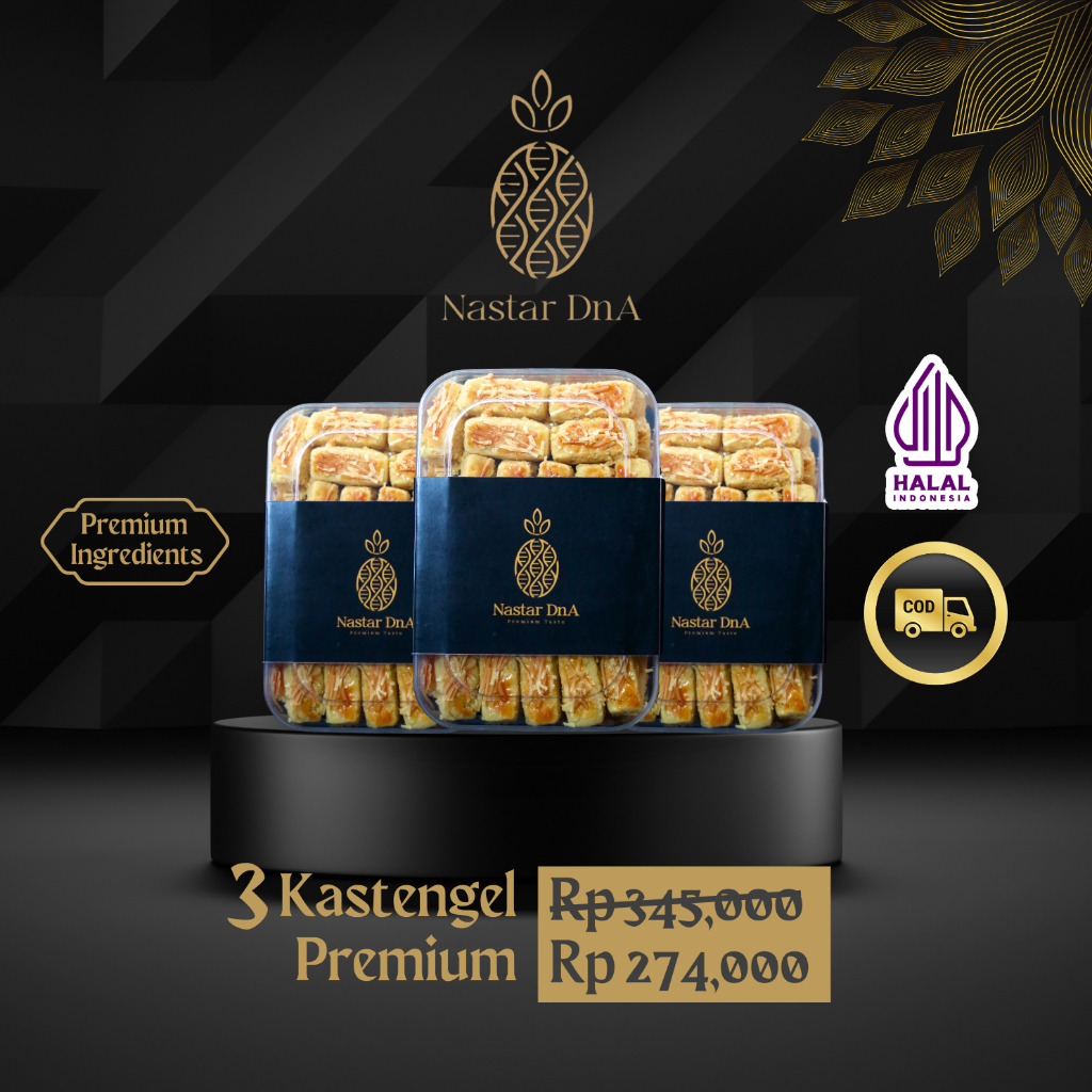 

NASTAR DNA - KASTENGEL Premium Edam Cheese 3 box dinikmati sendiri, buah tangan, hantaran, lebaran