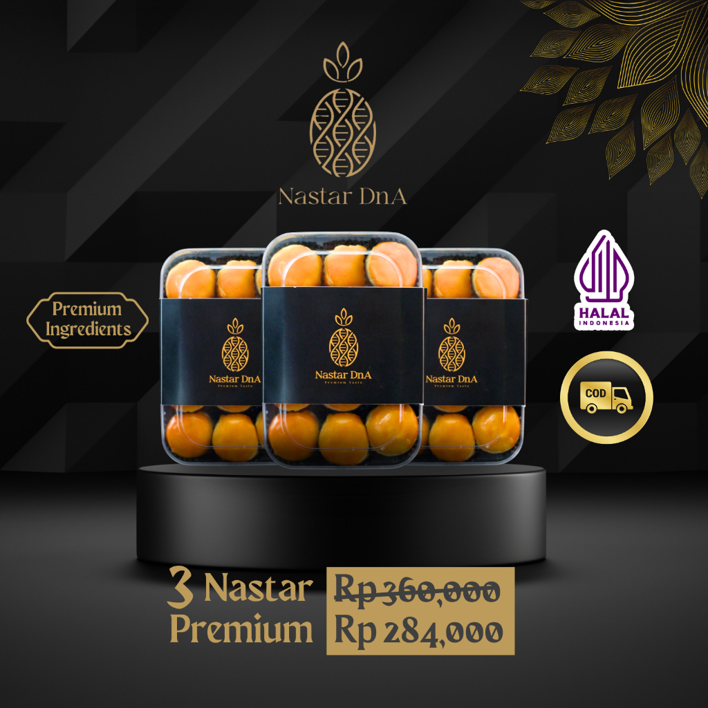 

Nastar DNA - Wijsman ButterNastar Premium 3 box dinikmati sendiri, buah tangan, hantaran, lebaran